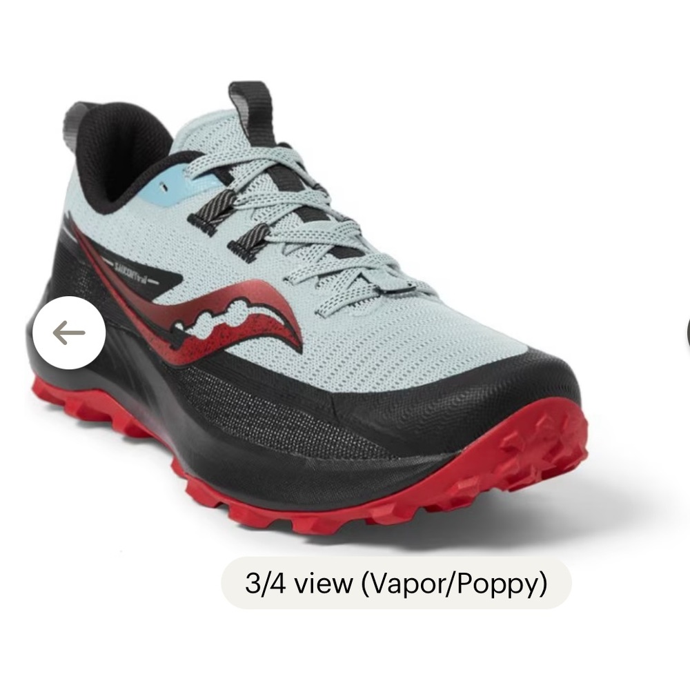 Saucony Peregrine trail running shoes men 8 women 9